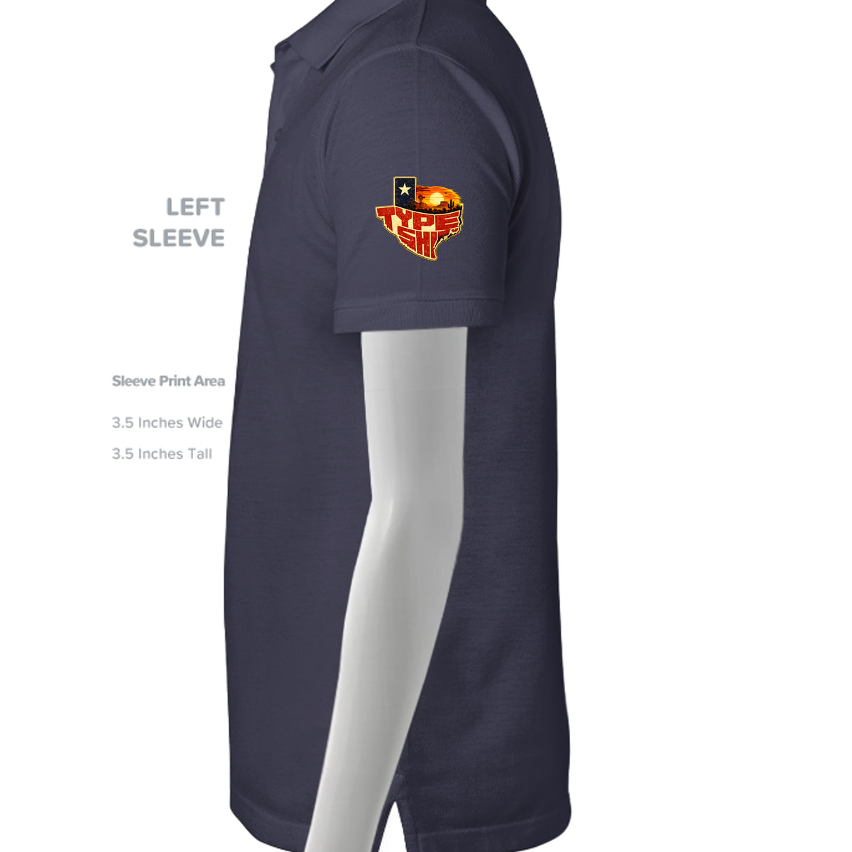 True Navy - ST550 - SLEEVE_LEFT
