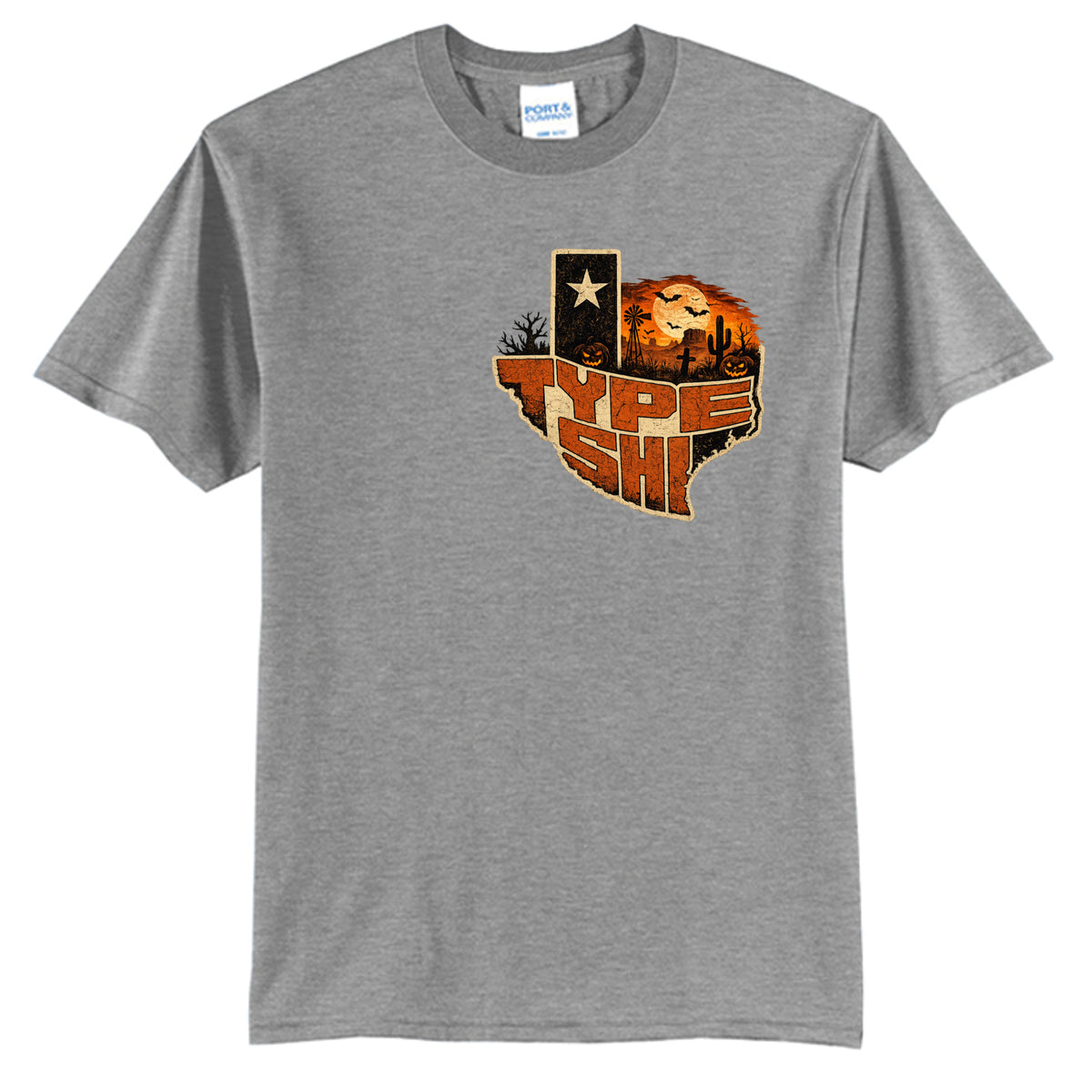 Athletic Heather - PC55T - FRONT