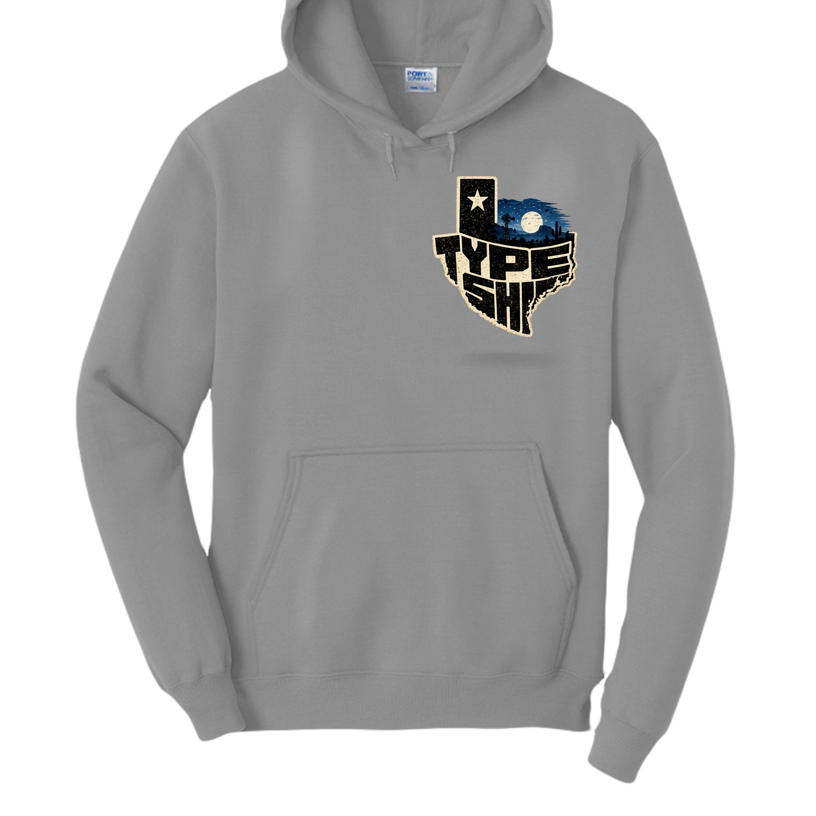Dark Heather Grey - PC90H - FRONT