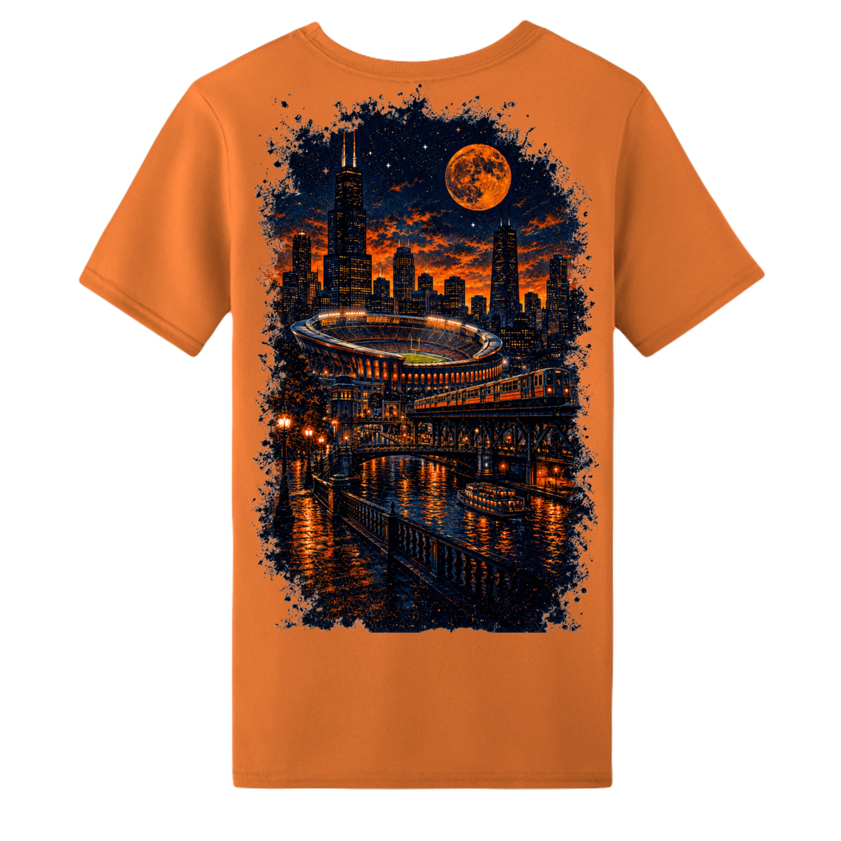 Neon Orange - 48000 - BACK