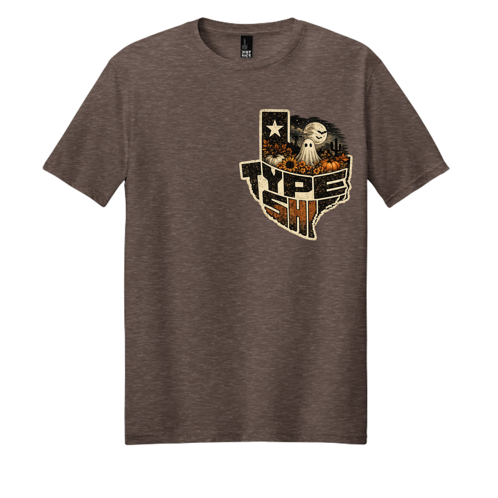Heathered Brown - DM108 - FRONT