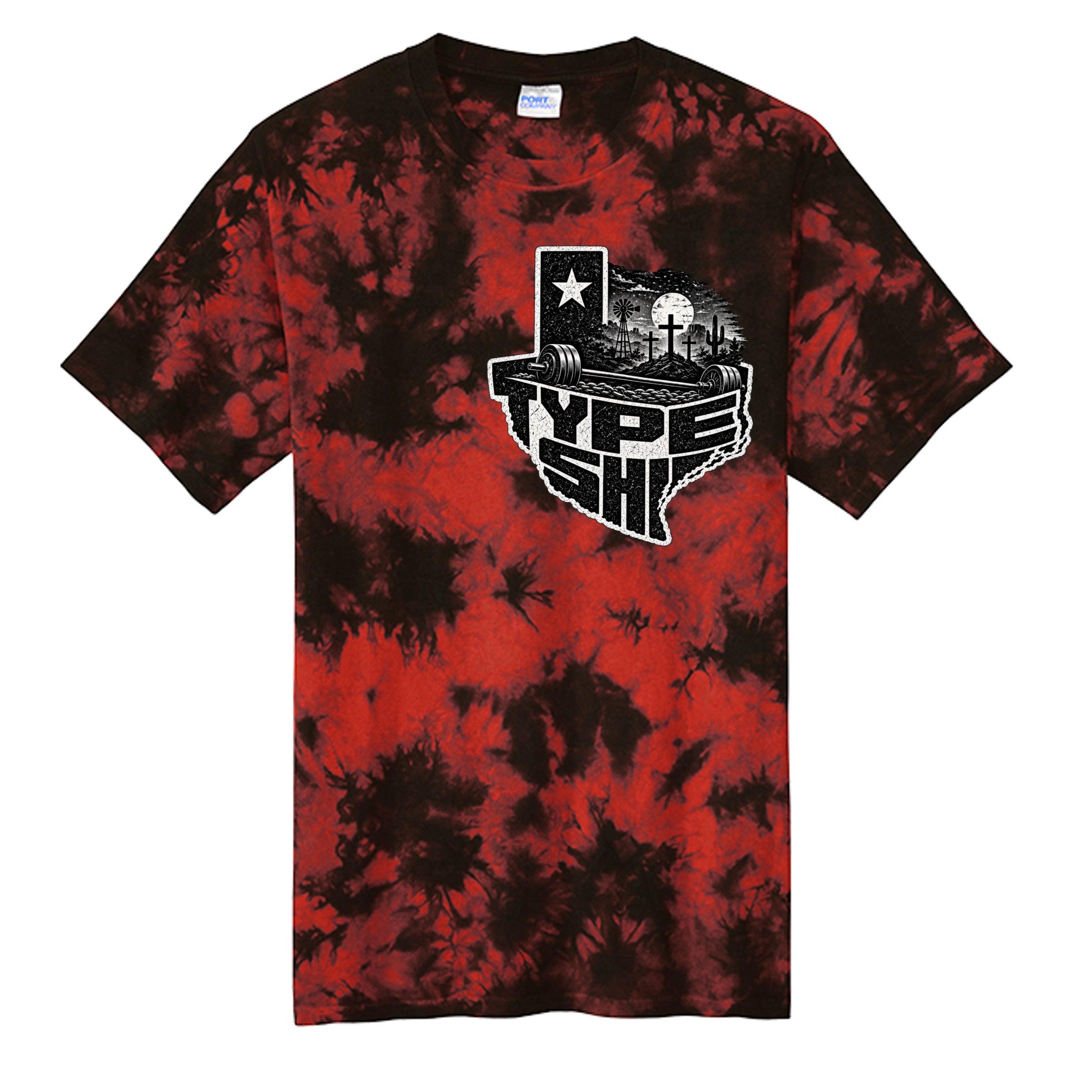 Black/ Red - PC145 - FRONT